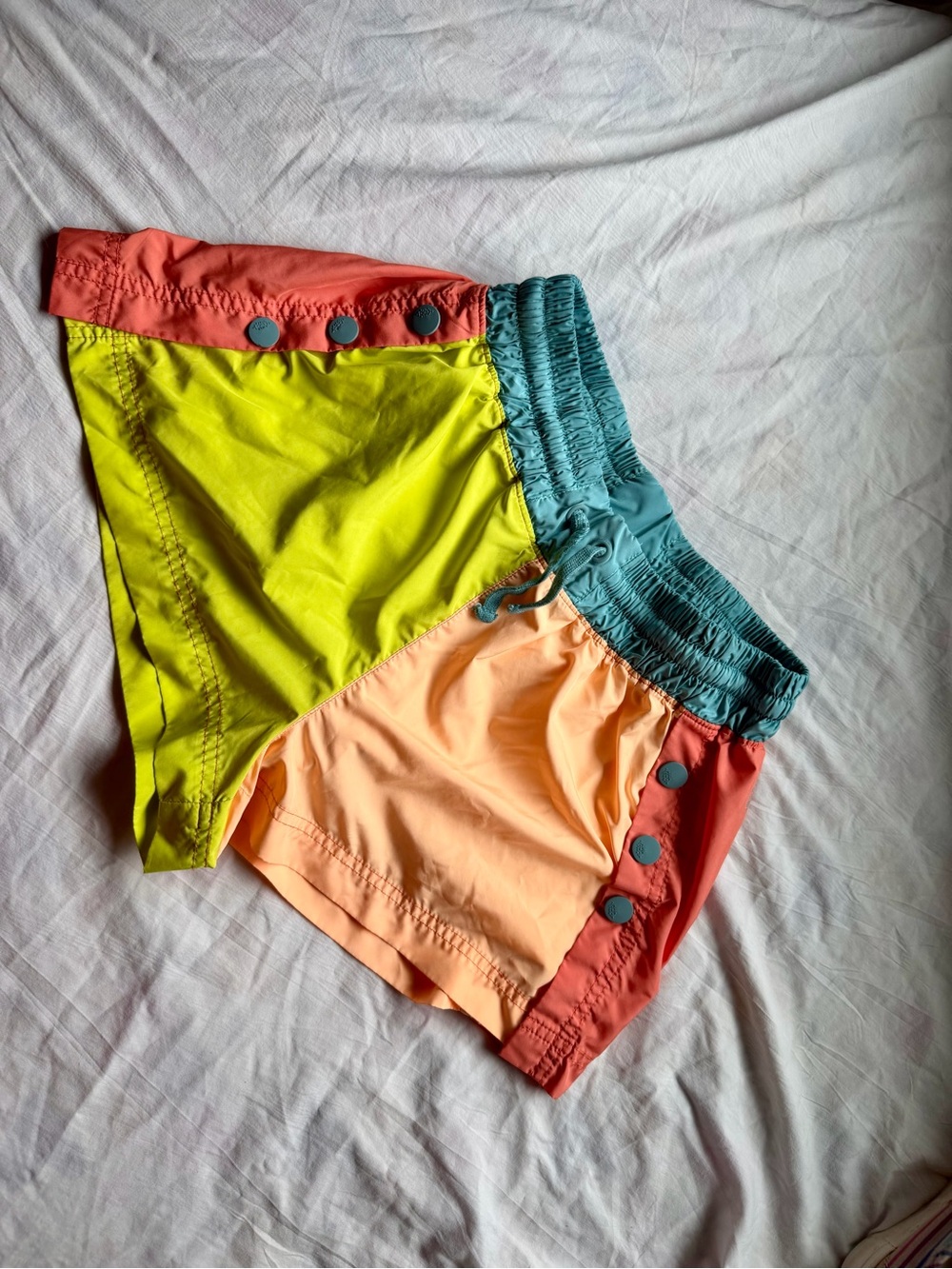Free People - Colorblock Athletic Shorts
